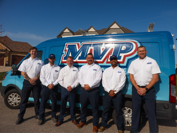 MVP workers smiling for picture